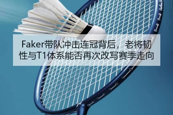 Faker带队冲击连冠背后，老将韧性与T1体系能否再次改写赛季走向